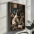 Tablou decorativ, GE135-L, Lemn, Multicolor