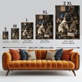Tablou decorativ, GE135-L, Lemn, Multicolor