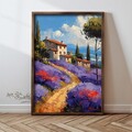 Tablou decorativ, GE171-L, Lemn, Multicolor