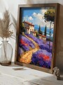 Tablou decorativ, GE171-L, Lemn, Multicolor