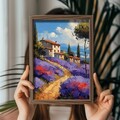 Tablou decorativ, GE171-L, Lemn, Multicolor