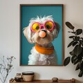 Tablou decorativ, GE202-L, Lemn, Multicolor