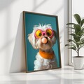 Tablou decorativ, GE202-L, Lemn, Multicolor