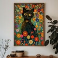 Tablou decorativ, GE214-L, Lemn, Multicolor