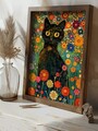 Tablou decorativ, GE214-L, Lemn, Multicolor