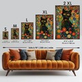 Tablou decorativ, GE214-L, Lemn, Multicolor