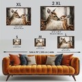 Tablou decorativ, GE230-L, Lemn, Multicolor