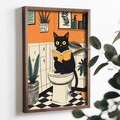 Tablou decorativ, TUN007-L, Lemn, Multicolor