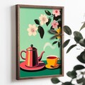 Tablou decorativ, TUN024-L, Lemn, Multicolor