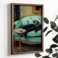 Tablou decorativ, TUN090-L, Lemn, Multicolor