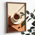 Tablou decorativ, TUN111-L, Lemn, Multicolor