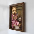 Tablou decorativ, AI001, Lemn, Multicolor