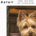 Tablou decorativ, AI001, Lemn, Multicolor
