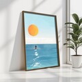 Tablou decorativ, GE103-L, Lemn, Multicolor