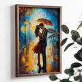Tablou decorativ, TUN047-XL, Lemn, Multicolor