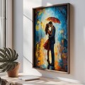 Tablou decorativ, TUN047-XL, Lemn, Multicolor