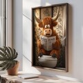 Tablou decorativ, TUN058-XL, Lemn, Multicolor