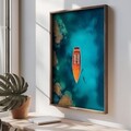 Tablou decorativ, TUN080-XL, Lemn, Multicolor
