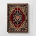 Tablou decorativ, TUN083-XL, Lemn, Multicolor