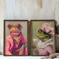 Tablou decorativ (2 Pieces), AI199, Cadru: 100% MOLID, Multicolor