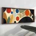 Tablou decorativ, EMR003, Lemn, Multicolor