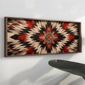 Tablou decorativ, EMR019, Lemn, Multicolor