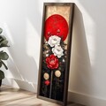 Tablou decorativ, EMR083, Lemn, Multicolor