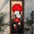 Tablou decorativ, EMR083, Lemn, Multicolor
