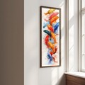 Tablou decorativ, EMR094, Lemn, Multicolor