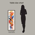 Tablou decorativ, EMR094, Lemn, Multicolor