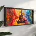 Tablou decorativ, GE020-S, Lemn, Multicolor