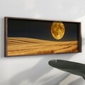 Tablou decorativ, EMR028, Lemn, Multicolor