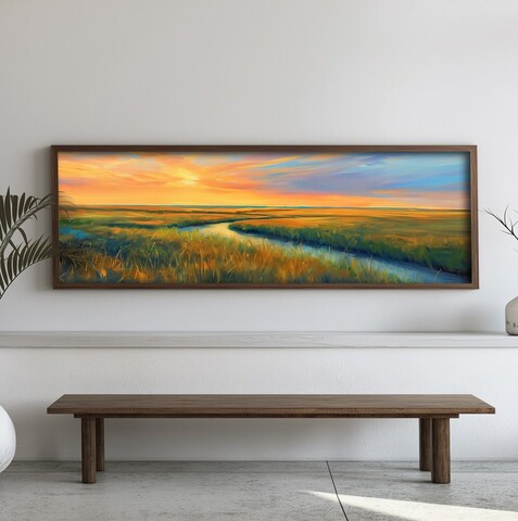 Tablou decorativ, EMR036, Lemn, Multicolor