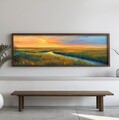 Tablou decorativ, EMR036, Lemn, Multicolor