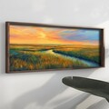 Tablou decorativ, EMR036, Lemn, Multicolor