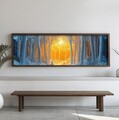 Tablou decorativ, EMR056, Lemn, Multicolor