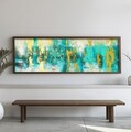 Tablou decorativ, EMR060, Lemn, Multicolor