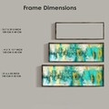 Tablou decorativ, EMR060, Lemn, Multicolor