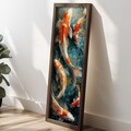 Tablou decorativ, EMR068, Lemn, Multicolor