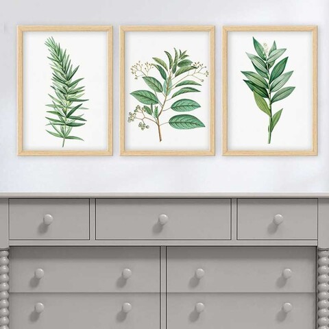 Tablou decorativ (3 Pieces), 3NTC_501923_5575, Polistiren (Grosime: 2 cm, Multicolor