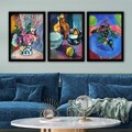 Tablou decorativ (3 Pieces), 3SC_UN025540_5575, Polistiren (Grosime: 2 cm, Multicolor