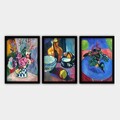 Tablou decorativ (3 Pieces), 3SC_UN025540_5575, Polistiren (Grosime: 2 cm, Multicolor