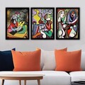 Tablou decorativ (3 Pieces), 3SC_UNPP01_5575, Polistiren (Grosime: 2 cm, Multicolor