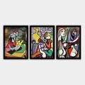 Tablou decorativ (3 Pieces), 3SC_UNPP01_5575, Polistiren (Grosime: 2 cm, Multicolor