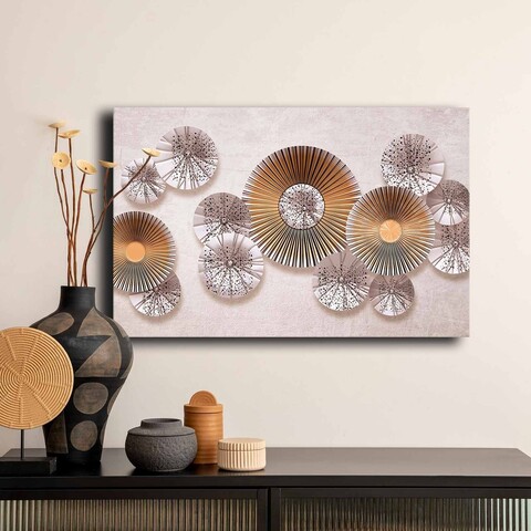 Tablou decorativ, 4570GSC-020, Lemn, Multicolor
