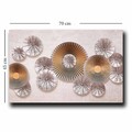 Tablou decorativ, 4570GSC-020, Lemn, Multicolor
