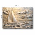 Tablou decorativ, 70100Wabisabi-027, Material: 100% PÂNZĂ DE POLIESTER, Multicolor