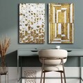 Tablou decorativ (2 Pieces), 2P4570GSC-005, Lemn, Multicolor