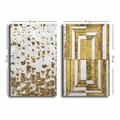 Tablou decorativ (2 Pieces), 2P4570GSC-005, Lemn, Multicolor