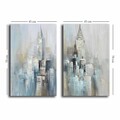 Tablou decorativ (2 Pieces), 2p4570softc-001, Lemn, Multicolor